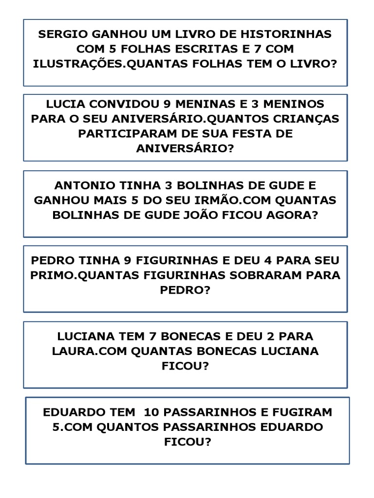 Quebra Cuca Das 4 Operações