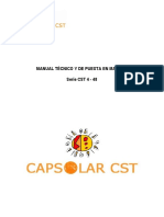 Capsolar Equipo Solar Termodinamico para Calefaccion y Refrigeracion Manual de Instalacion de Calefaccion 968197