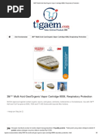 3M™ Multi Acid Gas_Organic Vapor Cartridge 6006, Respiratory Protection