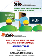 Palestra Dds – Diálogo Diário de Segurança