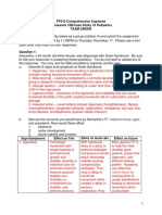 PT616 Comprehensive Capstone Homework 10B/Case Study 10 Pediatrics Team Green