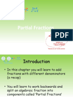 Partial Fractions Introduction