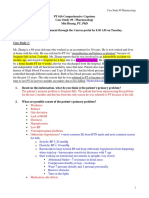 Capstone Case Study #9 Pharmacology