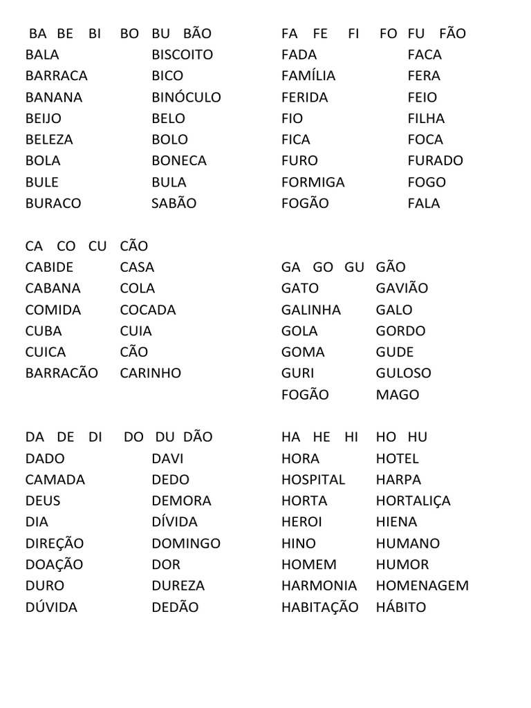 Fichas de Leitura Simples e Complexas | PDF | Alimentos | Natureza