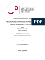 Implementación de Un Programa de Control Térmico para La Exposición Al Calor en Las Labores de Mantenimiento de La Empresa Corporación Rico S.a.C Arequipa 2019