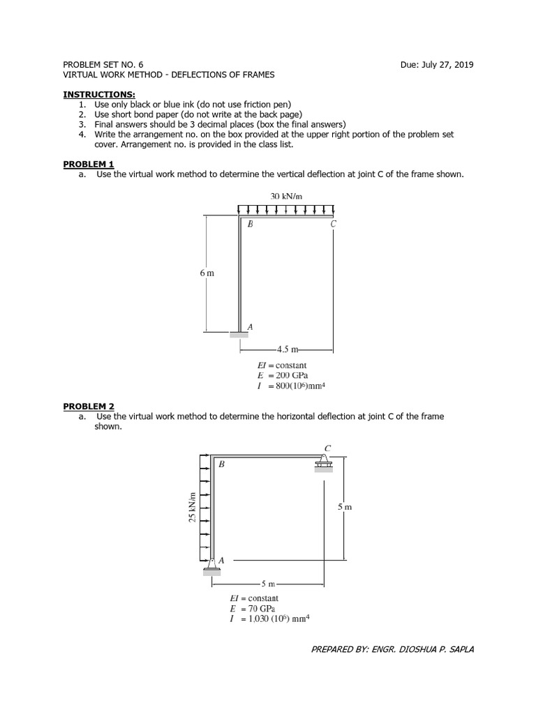Problem Set No. 6 | PDF | Teaching Methods & Materials | Computers