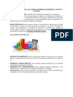 Caracteristicas de Las Cuentas Nominales