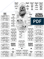Jadwal Cup