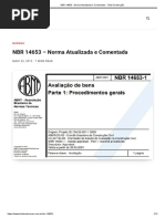 NBR 14653 - Norma Atualizada e Comentada - Total Construção