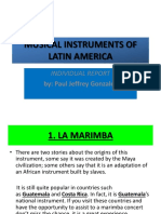 'Musical Instruments of Latin America