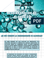 Deshidratación de Alcoholes