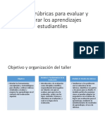 Cómo diseñar rúbricas para evaluar aprendizajes