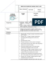 Sop Transpor Pasien