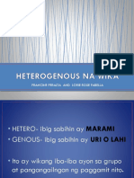 Heterogenous Na Wika