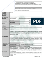 Infome Programa de Formación Titulada