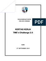 K. KERJA SAMBUTAN Tmex Challenge 2.0