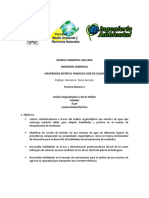 Practica de Laboratorio 2 Química Ambiental Aplicada 2019-3