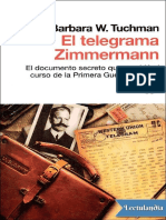 El Telegrama Zimmermann - Barbara W Tuchman