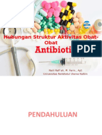 Hubungan Struktur Aktivitas Obat-Obat Antibiotika