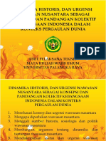 08 Bagaimana Dinamika Historis, Dan Urgensi Wawasan Nusantara Sebagai Konsep