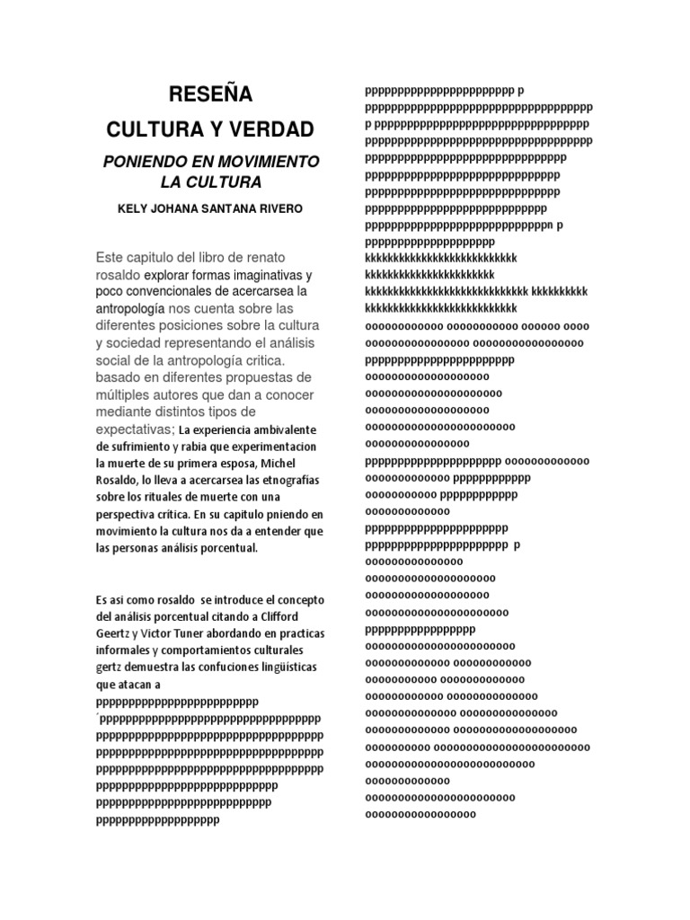 RESEÑA | PDF | Antropología | La teoría crítica