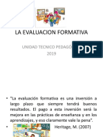 La Evaluacion Formativa