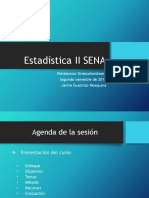 Introducción Al Curso de Estadística II SENA