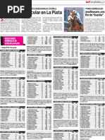 Los Resultados Generales de Ayer en El Hipódromo de La Plata