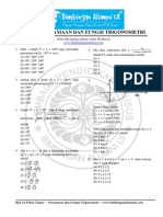 Bab 14 - Persamaan Dan Fungsi Trigonometri - Bimbingan Alumni Ui PDF