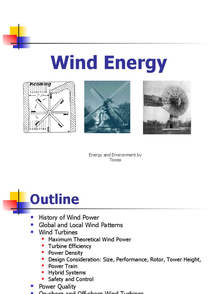 Understanding Wind Energy Systems | PDF | Wind Turbine | Turbine