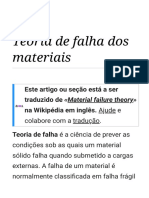 Teoria de Falha Dos Materiais - Wikipédia, A Enciclopédia Livre