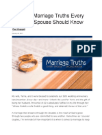 10 Basic Marriage Truths Every Christian Spouse Should Know