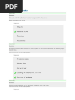 Question Results: Objects Material Boms Planning Accounting