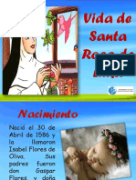Santa Rosa de Lima Vida y Obras para Docentes