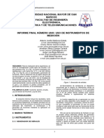 Informe Final Del Laboratorio 1