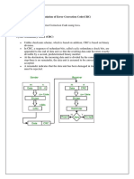 EX - NO 10 Simulation of Error Correction Code (CRC) Aim