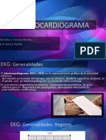 Electrocardiograma: Daniela G. Furiate Mendo Erik Garcia Padilla