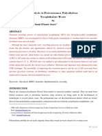 Glycolysis of Postconsumer Polyethylene