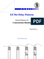 EZ Det Delay Patterns: Construction Blasting