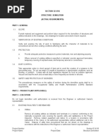 SECTION 02 4116 Structure Demolition (Actual Requirements)