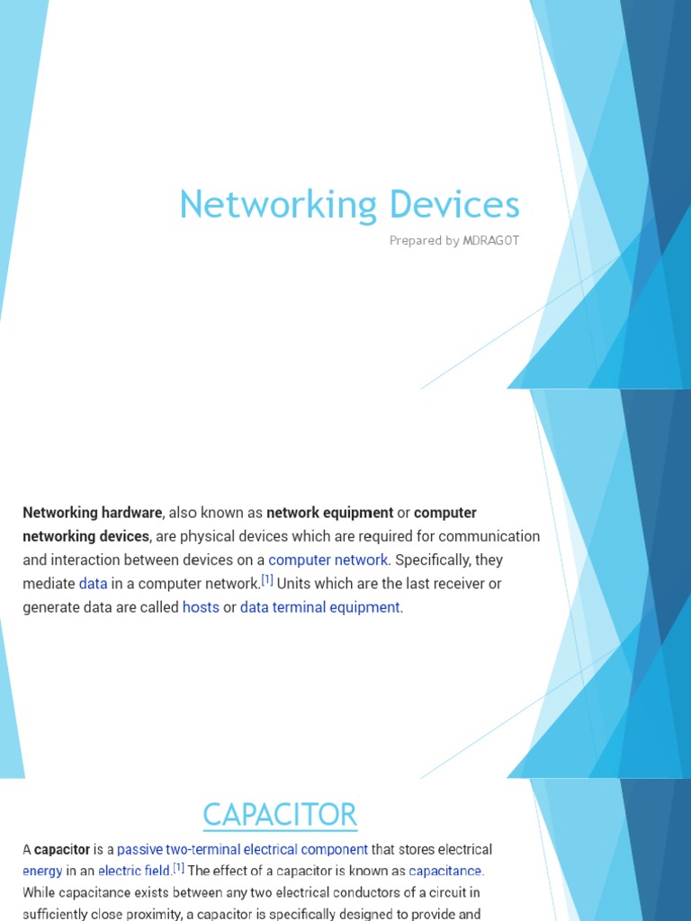 CHS Networking Devices PDF