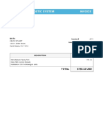 E J Auto Diagnostic Invoice for VW Jetta ABS Module