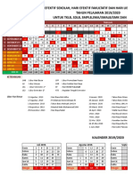 Kalender Pendidikan Provinsi Jatim2019 - 2020