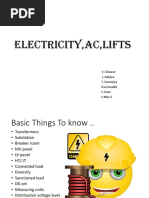 Final Presentation Electricity, HVAC, Vertical Transportation