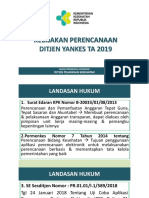 Kebijakan Perencanaan Program Pelayanan Kesehatan 2019#