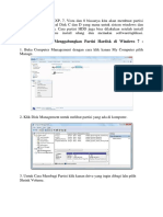 Format Partisi Hardisk