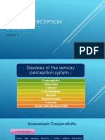 Sensory Perception System: Group 9