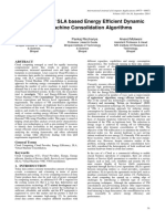 Comparison of SLA Based Energy Efficient PDF