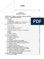 Drept Civil Persoanele Nicolae Rizoiu Ilie Bicu Cuprins PDF