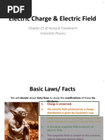 Electric Charge & Electric Field: Chapter 21 of Young & Freedman's